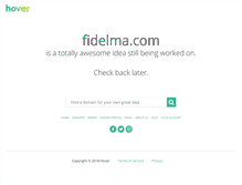 Tablet Screenshot of fidelma.com